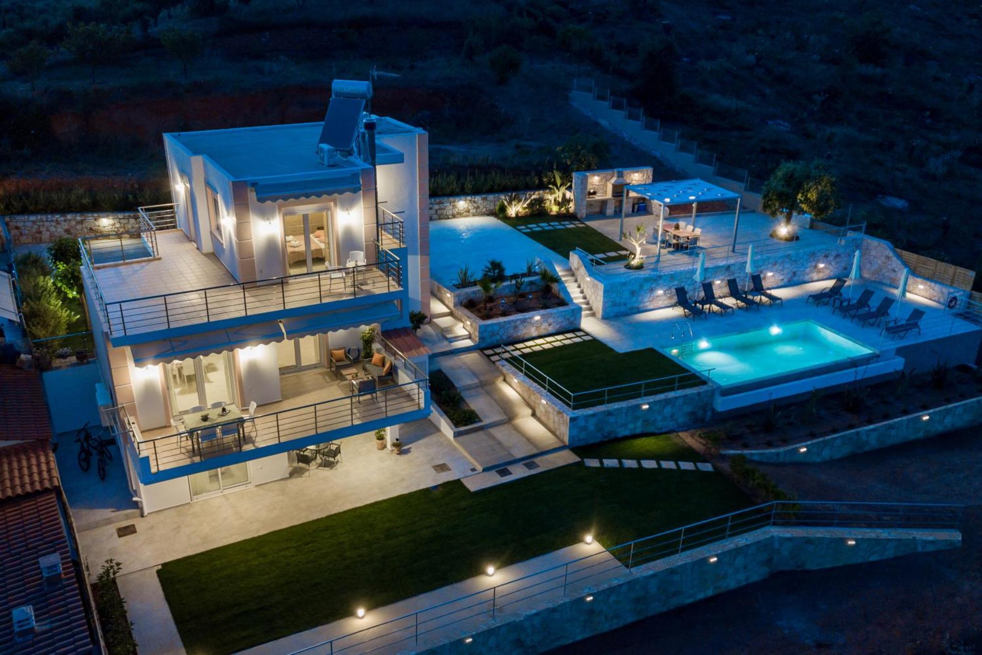 Villa Oasis Galatás Exterior foto